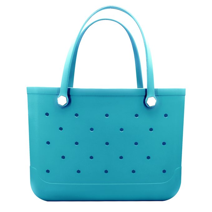 Beach Tote bag Versatile Storage Tote Rubber Storage Bag for Summer, Picnic, Shopping, Travel, Large Capacity Bag