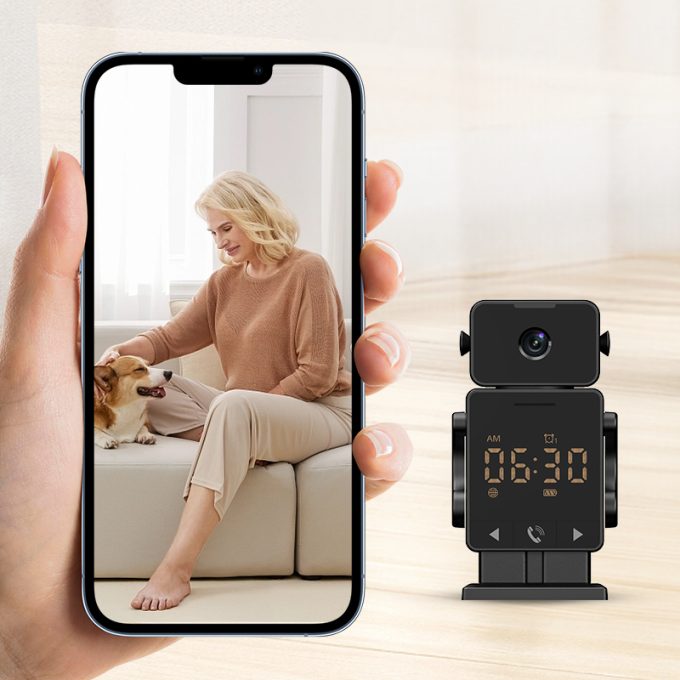 Obvious baby monitor with camera HD infants Smart monitoring camera Indoor Security protection Plug-free wireless wifi connect mobile phone remote night vision