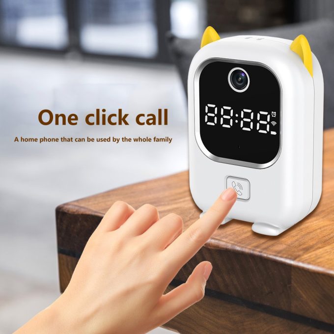 Obvious 1296P Security Camera Baby Movement Monitor with Digital Display for Home Security that connect to your phone