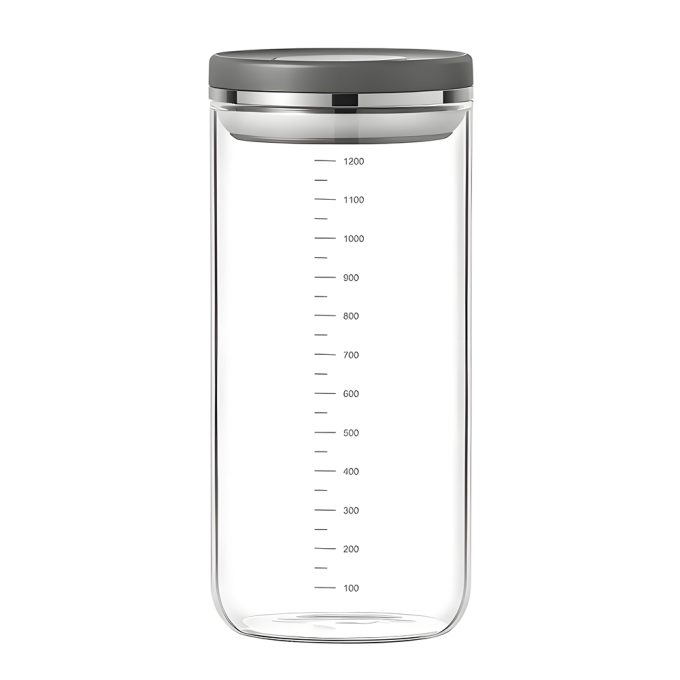 Coffee bean tank, Tea sealed jar, Glass storage tank, Airtight Glass Jars with Lids, Airtight Coffee Container Tea Organizer & Sugar Canister
