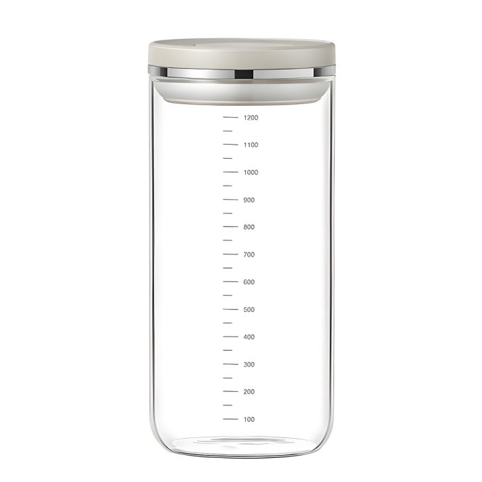 Vacuum Coffee Powder Jar Airtight Food Storage Containers With Lids, Snack sealing jar, Tea tin, Coffee bean tank, Essential for families and Coffee shops